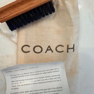 Coach Care Kit with Brush and Instructions Y2K